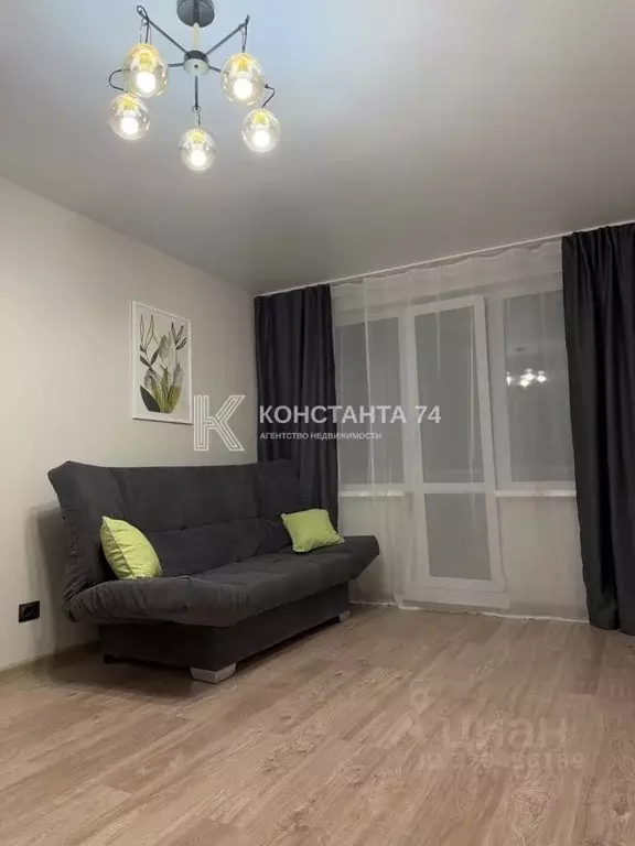 1-к кв. Челябинская область, Челябинск ул. Дзержинского, 8 (33.0 м) - Фото 1