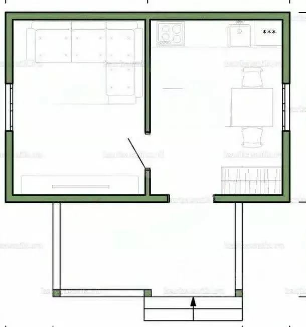 Дом в Тульская область, Алексин Пушкинская ул., 10 (72 м) - Фото 2