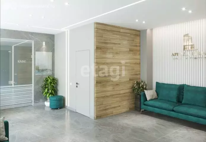 1-комнатная квартира: Молодёжное, Парковая улица, 1 (32.3 м) - Фото 1