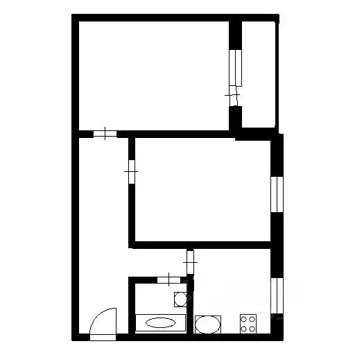 2-к кв. Санкт-Петербург просп. Луначарского, 78К1 (46.0 м) - Фото 2