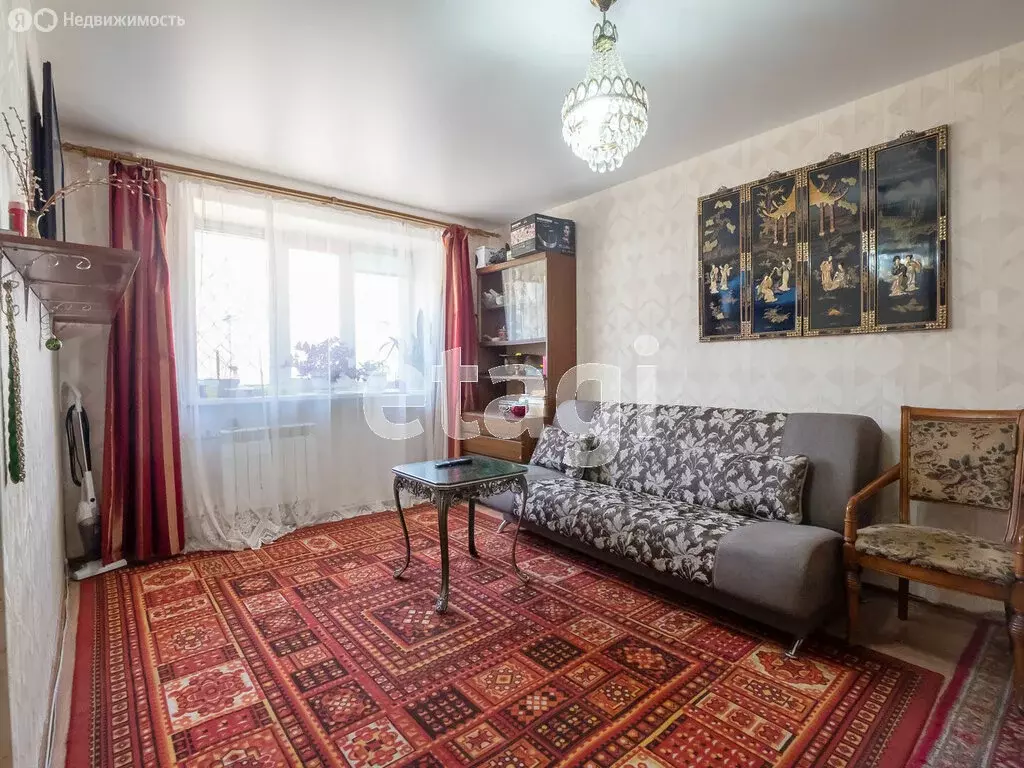 3-комнатная квартира: Улан-Удэ, улица Димитрова, 6 (52.2 м) - Фото 1