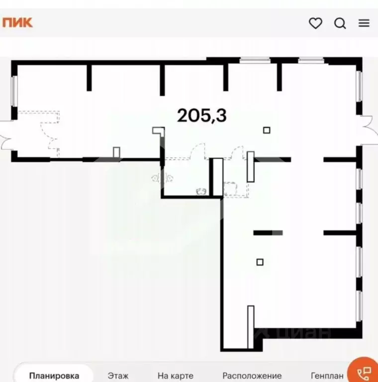Помещение свободного назначения в Москва Амурская ул., 2к1 (205 м) - Фото 2