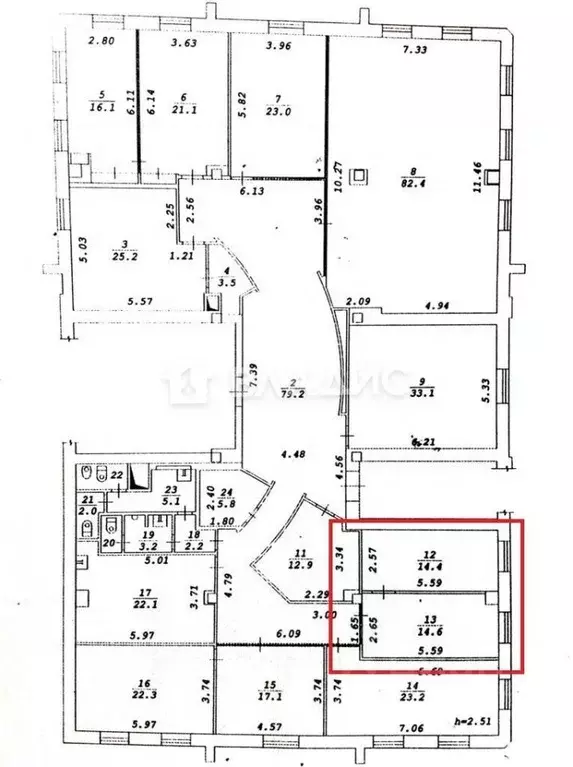 Офис в Новосибирская область, Новосибирск Красный просп., 77Б (29 м) - Фото 1