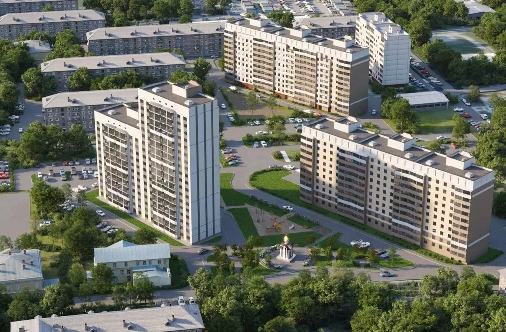 Студия Новосибирская область, Новосибирск Знаменский кв-л,  (20.24 м) - Фото 1
