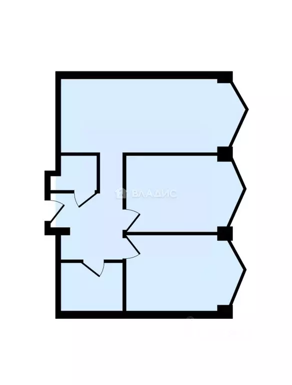 2-к кв. Москва 2-я Хуторская ул., 34 (64.6 м) - Фото 1