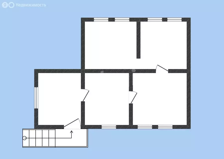 Дом в аул Псыж, Шоссейная улица (63 м) - Фото 1