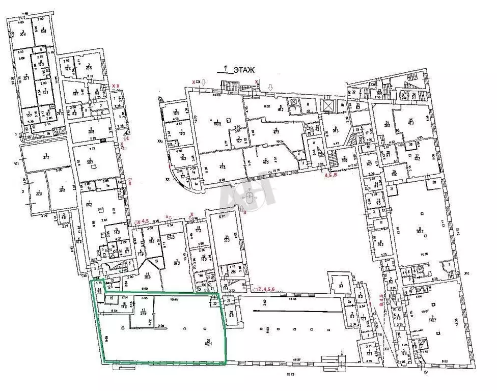 Помещение свободного назначения в Москва ул. Сущевский Вал, 43 (246 м) - Фото 2