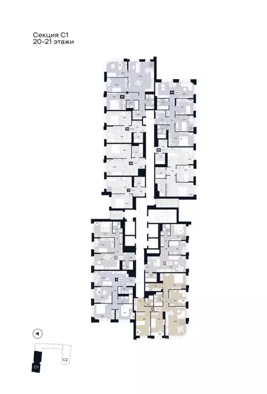 2-к кв. Москва Лодочная ул., 27К2 (61.5 м) - Фото 2