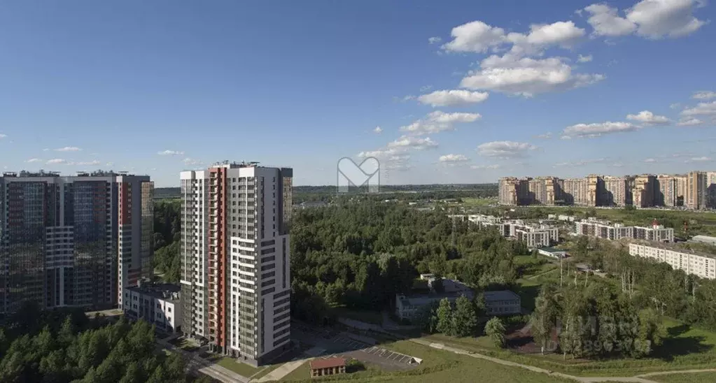2-к кв. Санкт-Петербург пос. Парголово, дор. Ольгинская, 3/20 (72.4 м) - Фото 2