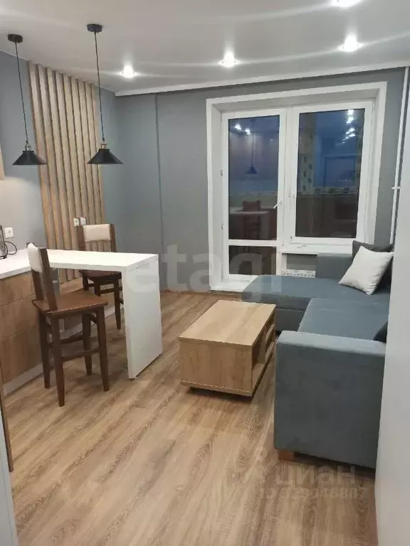 Студия Тюменская область, Тюмень ул. Тимофея Чаркова, 28 (23.8 м) - Фото 2