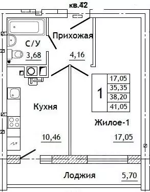 1-к кв. Смоленская область, Смоленский муниципальный округ, д. ... - Фото 0