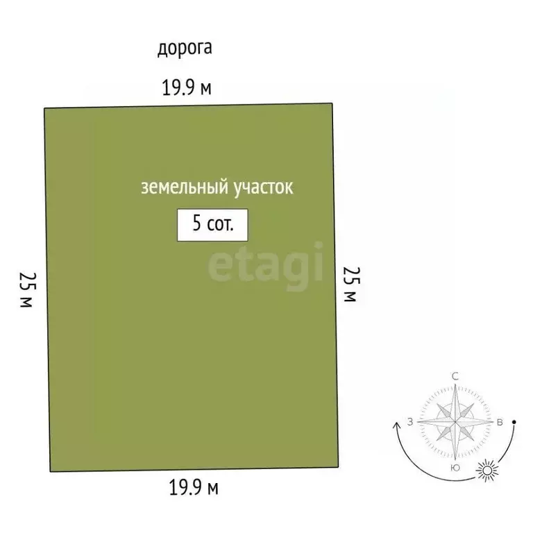 Участок в Свердловская область, Тугулымский муниципальный округ, ... - Фото 2
