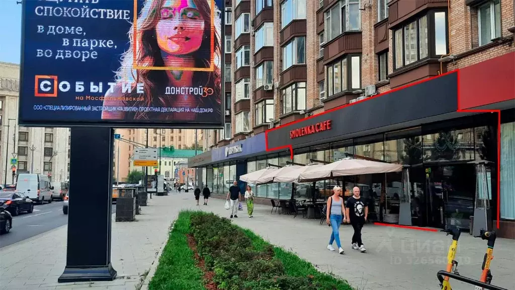 Помещение свободного назначения в Москва Смоленская ул., 3 (430 м) - Фото 1