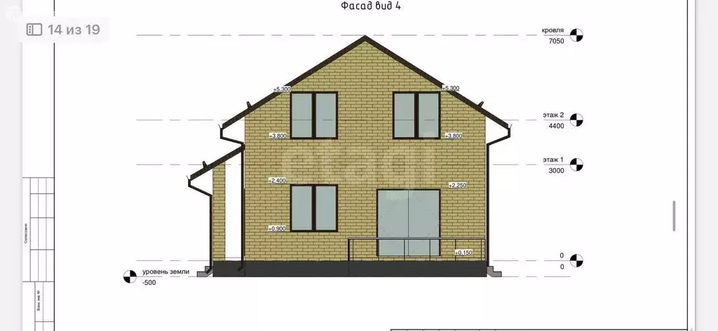 Дом в Семилуки, Лесная улица (128 м) - Фото 1