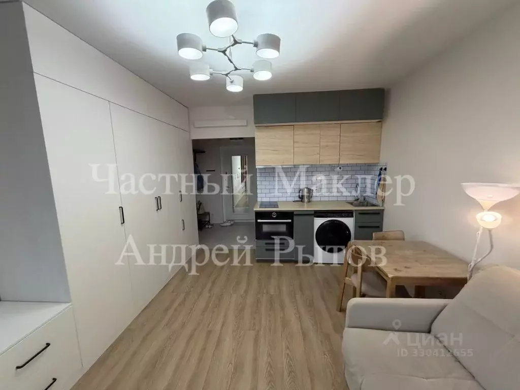 Студия Москва Люблинская ул., 78к2 (21.5 м) - Фото 1