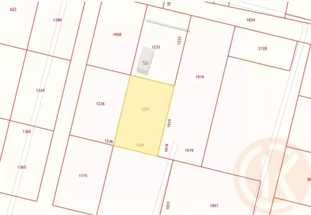 Участок в Крым, Сакский район, Штормовское с/пос, Садовник-2007 СНТ  ... - Фото 1