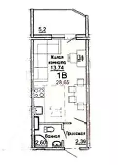 Студия Московская область, Солнечногорск городской округ, Голубое пгт ... - Фото 1