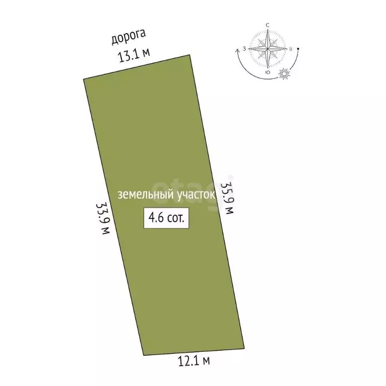 Участок в Марий Эл, Йошкар-Ола Мир СНТ, 4А/14 (4.5 сот.) - Фото 2