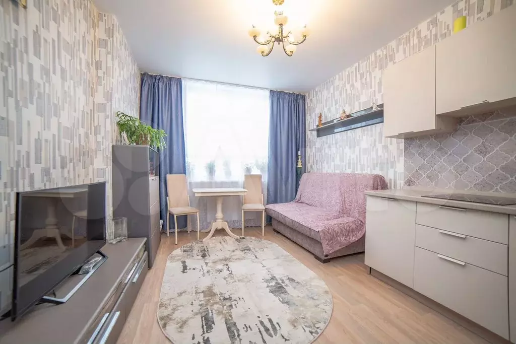 1-к. квартира, 36,5 м, 4/16 эт. - Фото 1