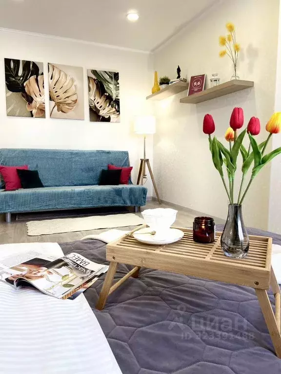 1-к кв. Астраханская область, Астрахань ул. Бориса Алексеева, 20к2 ... - Фото 1