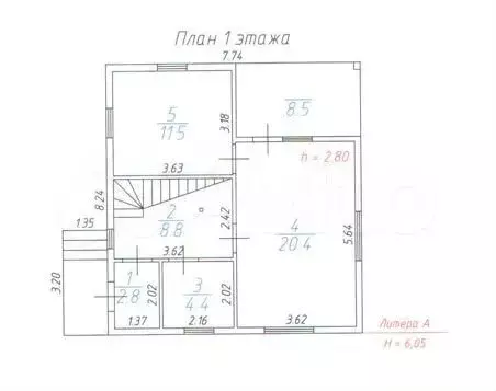 Дом 92,4 м на участке 4 сот. - Фото 0