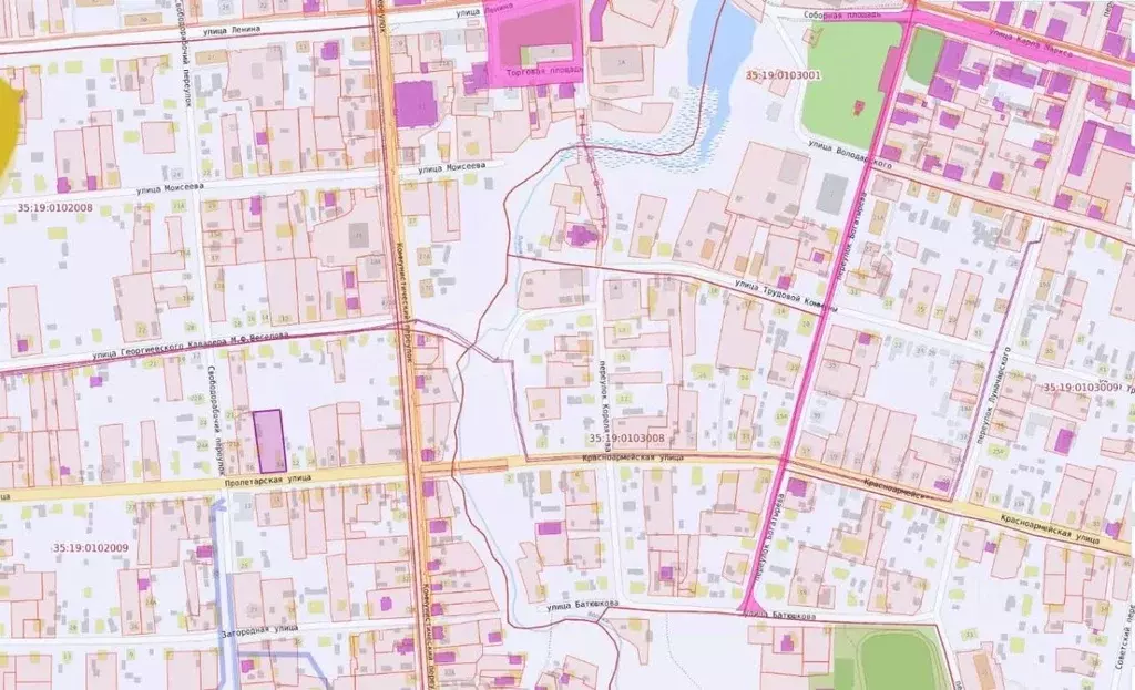 Участок в Вологодская область, Устюжна Пролетарская ул., 16 (16.0 ... - Фото 1