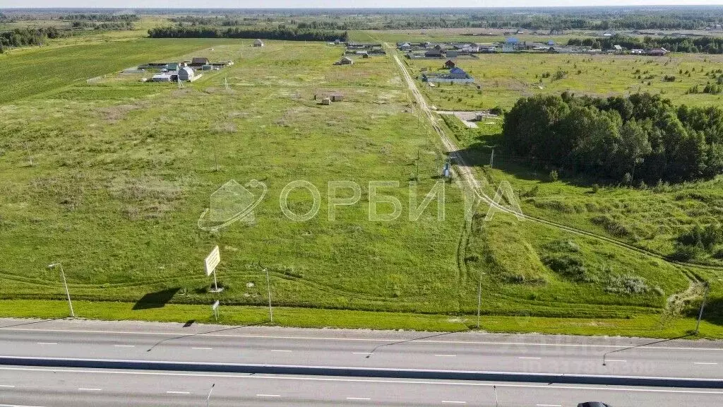 Участок в Тюменская область, Тюменский район, с. Борки ул. Шешукова ... - Фото 0