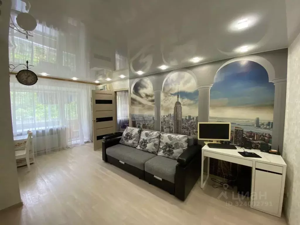 2-к кв. Хабаровский край, Комсомольск-на-Амуре Севастопольская ул., 21 ... - Фото 1