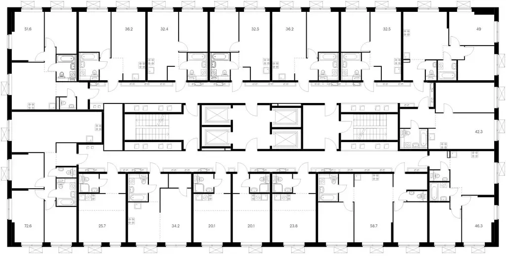 2-к кв. Москва Кронштадтский бул., 8к3 (46.3 м) - Фото 1