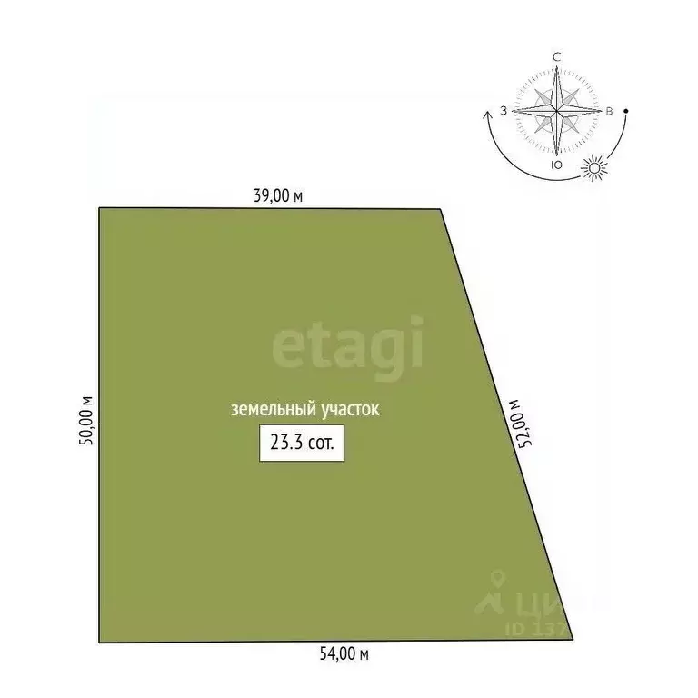 Участок в Амурская область, Благовещенский район, с. Грибское ул. ... - Фото 2