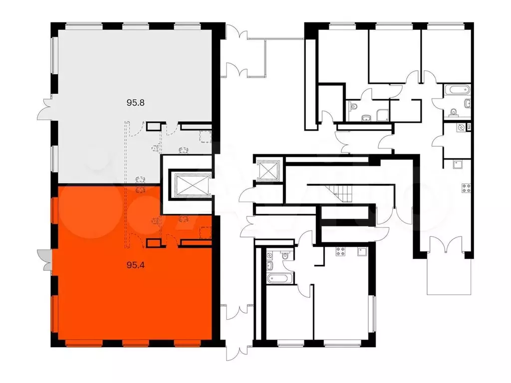 Продам помещение свободного назначения, 95.4 м - Фото 0