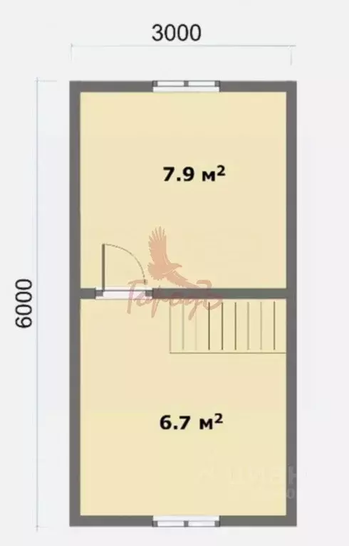 Дом в Орловская область, Орловский район, пос. Учебный  (30 м) - Фото 2