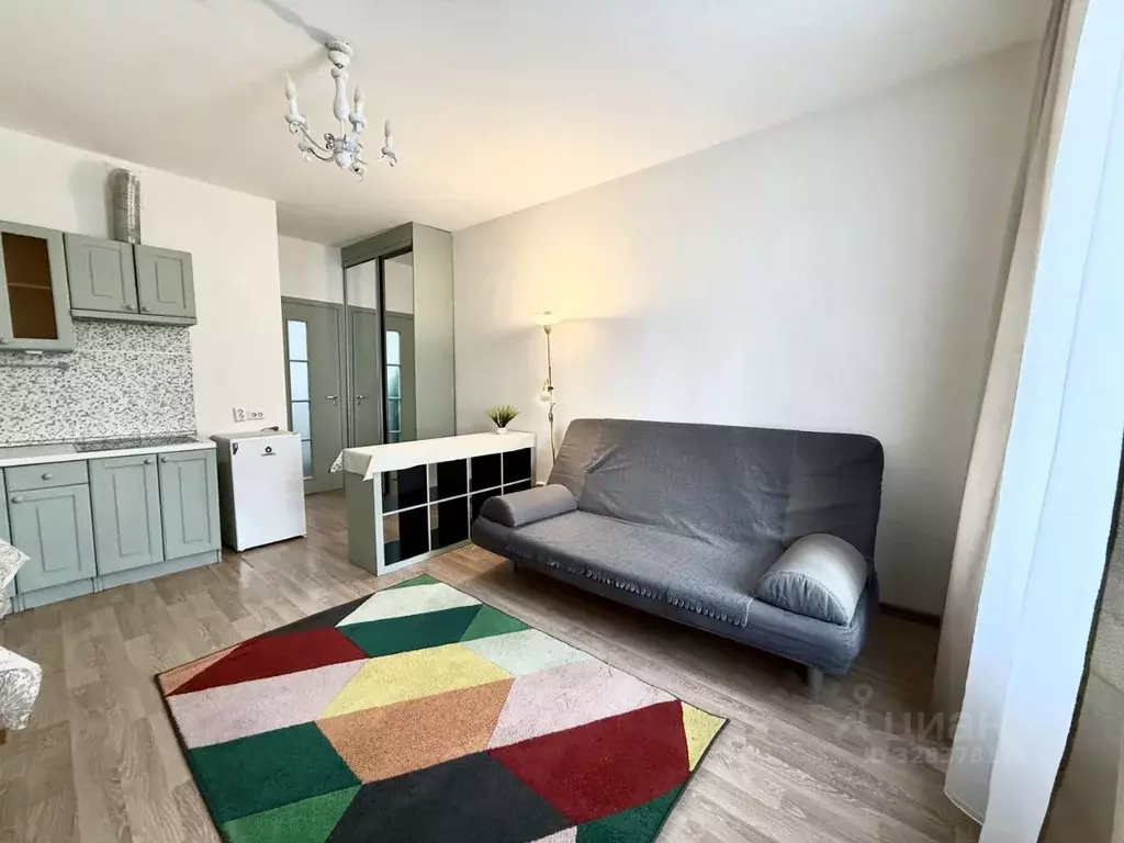 Студия Санкт-Петербург Туристская ул., 22 (27.0 м) - Фото 2