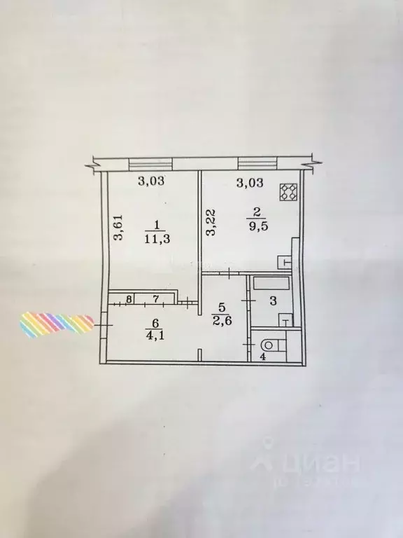 1-к кв. Владимирская область, Суздальский район, Боголюбовское ... - Фото 2