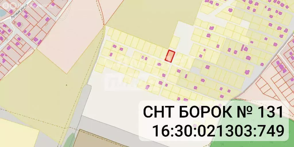 Участок в Нижнекамский район, Каенлинское сельское поселение, СНТ ... - Фото 1