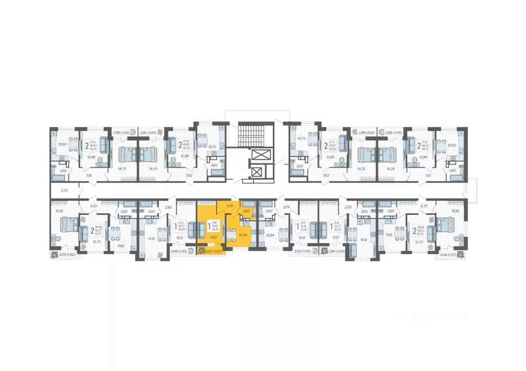 1-к кв. Краснодарский край, Краснодар Смородина жилой комплекс (32.95 ... - Фото 1