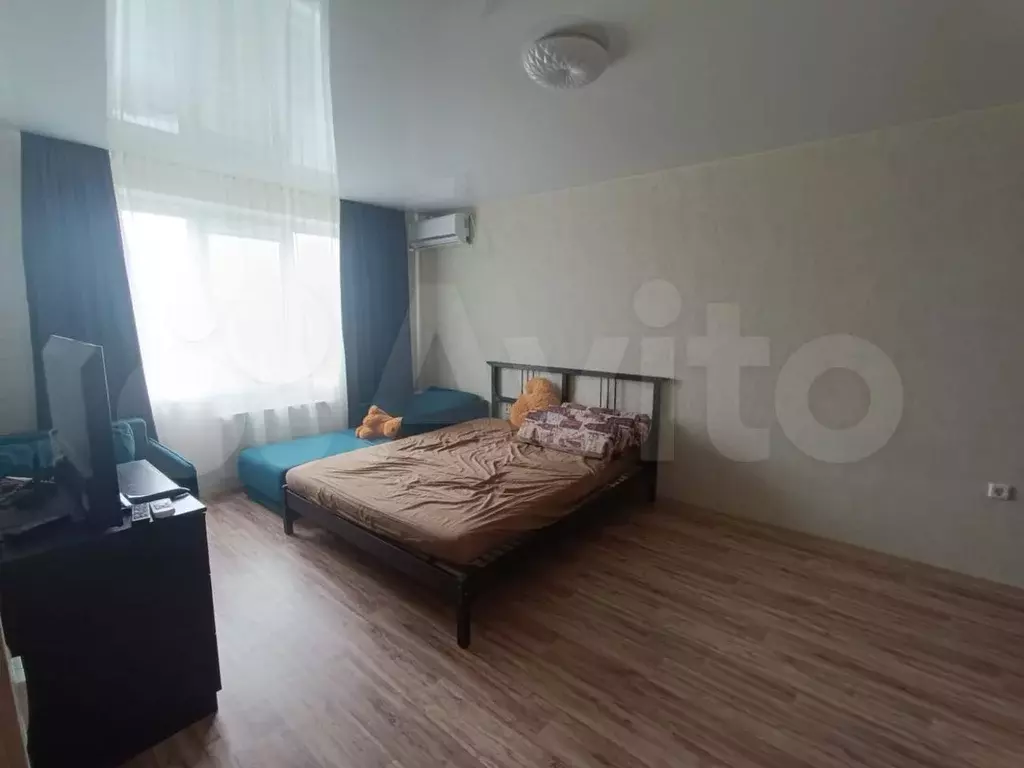 1-к. квартира, 38 м, 1/18 эт. - Фото 1