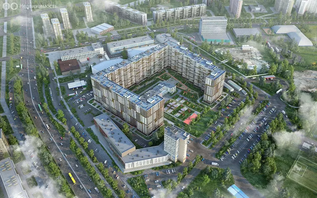 1-комнатная квартира: Санкт-Петербург, Пискарёвский проспект, 25к2 ... - Фото 1
