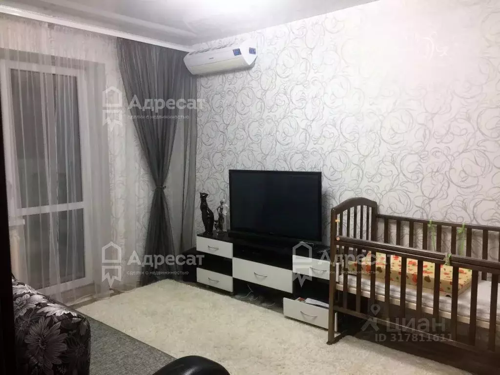 1-к кв. Волгоградская область, Волгоград ул. Рыкачева, 24 (31.8 м) - Фото 1
