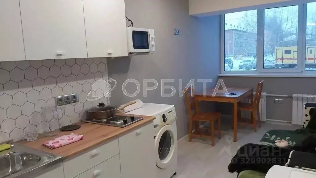 Студия Тюменская область, Тюмень Шаимский проезд, 14А (12.4 м) - Фото 1
