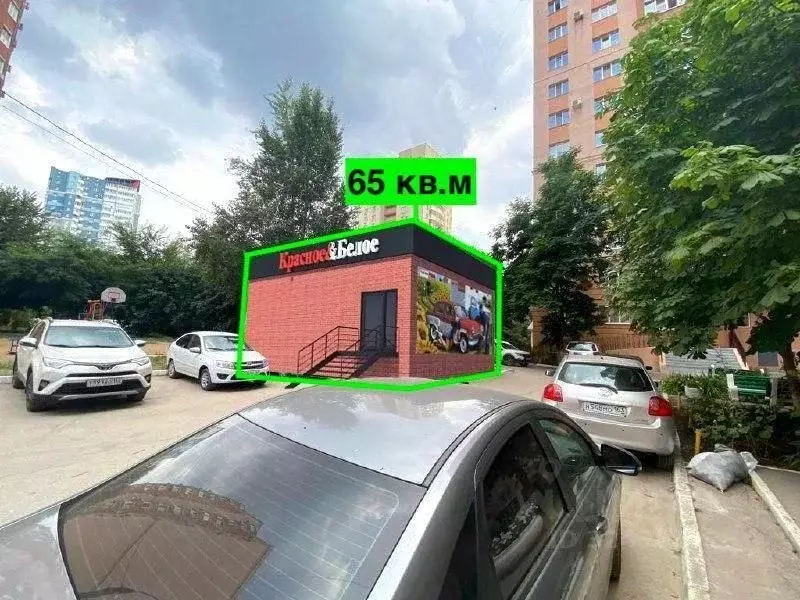 Торговая площадь в Самарская область, Самара просека 6-я, 155 (65 м) - Фото 1