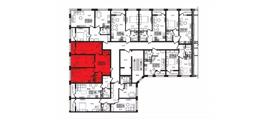 2-к кв. Адыгея, Майкоп  (76.28 м) - Фото 2
