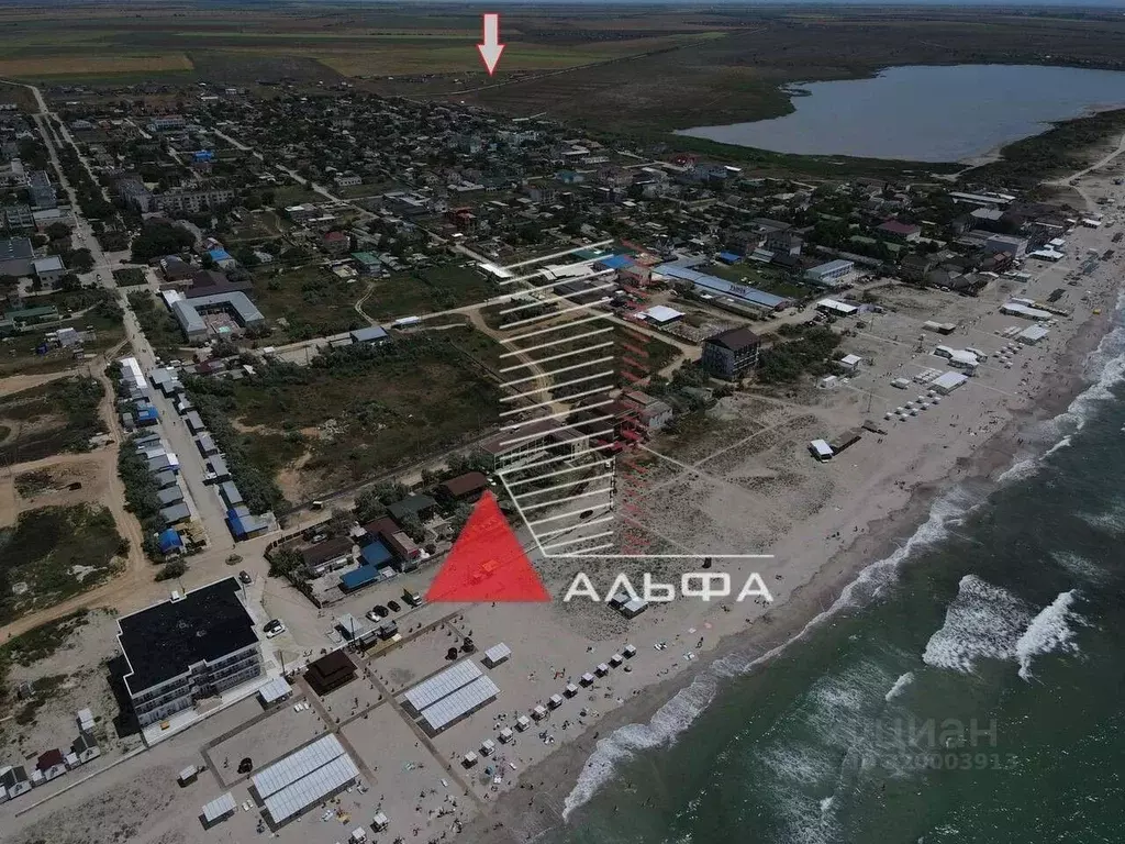 Участок в Крым, Сакский район, с. Штормовое ул. Приозерная, 6 (10.0 ... - Фото 2