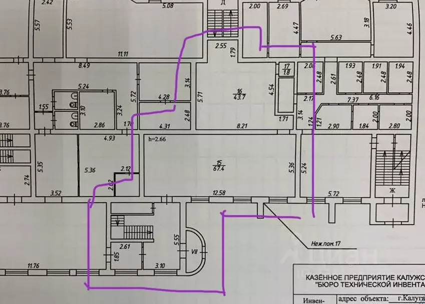 Торговая площадь в Калужская область, Калуга ул. Поле Свободы, 129 ... - Фото 1