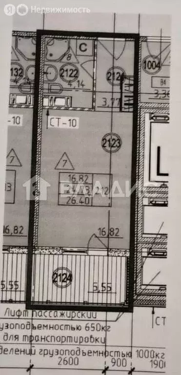 Квартира-студия: Санкт-Петербург, улица Крыленко, 36к2 (24.73 м) - Фото 1