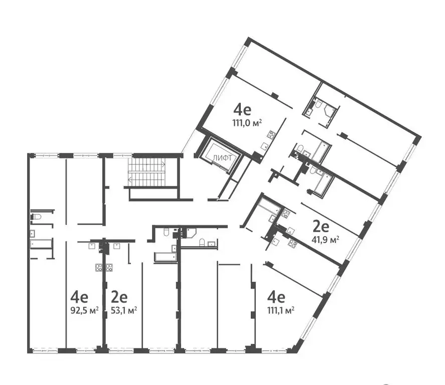 3-к кв. Санкт-Петербург Ремесленная ул., 15 (93.7 м) - Фото 1