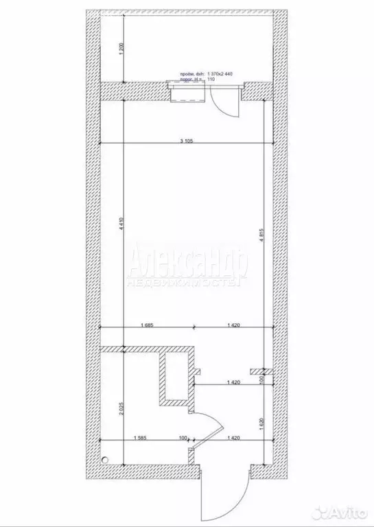 Квартира-студия: Мурино, Воронцовский бульвар, 21к1 (19.8 м) - Фото 1