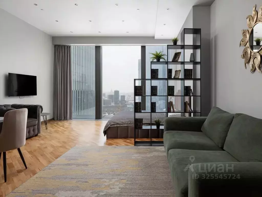 Студия Москва 1-й Красногвардейский проезд, 22с1 (50.0 м) - Фото 1