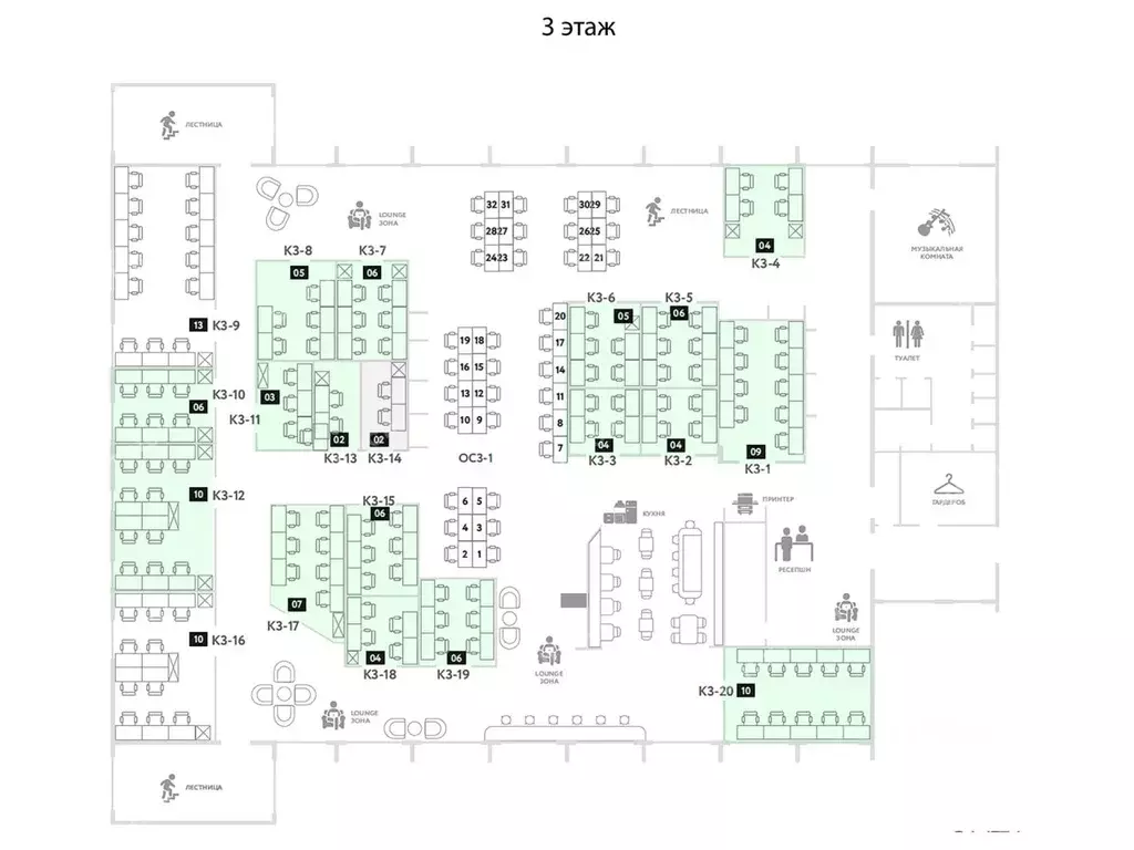 Офис в Санкт-Петербург Малоохтинский просп., 68 (485 м) - Фото 2
