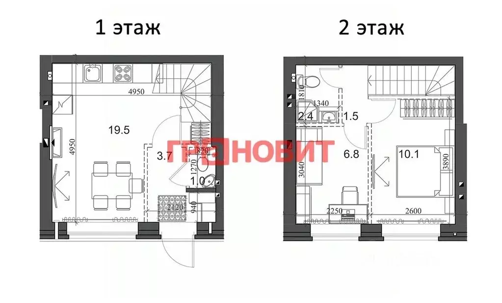 Таунхаус в Новосибирская область, Новосибирский район, Мичуринский ... - Фото 1